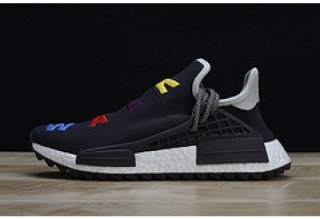 Pharrell x Adidas NMD Hu Tri-Color Black Running shoes 114970010