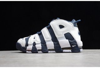 Nike Air More Uptempo Olympic White/Midnight Navy 414962-104
