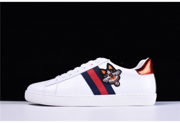 Gucci Original Casual shoes Ace Embroidered Low-Top With dog 6951103-57