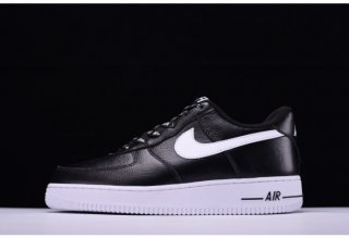 Nike Air Force 1 07 LV8 823511-007 NBA Pack Black/White Shoes 823511-007
