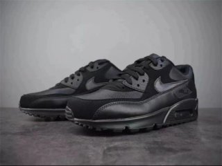 Nike Air Max 90 Leather Triple Black (2020) CZ5594-001