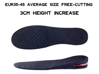 Insole Invisible Soft Sole Comfortable Shock Absorbing Air Cushion Height Increasing Cushion