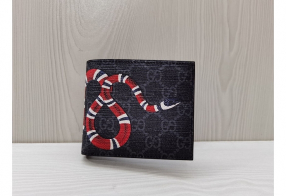 GUCCI SNAKE BLACK WALLETS