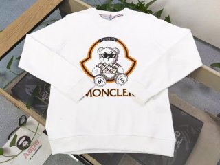 Moncler bear print T-shirt white