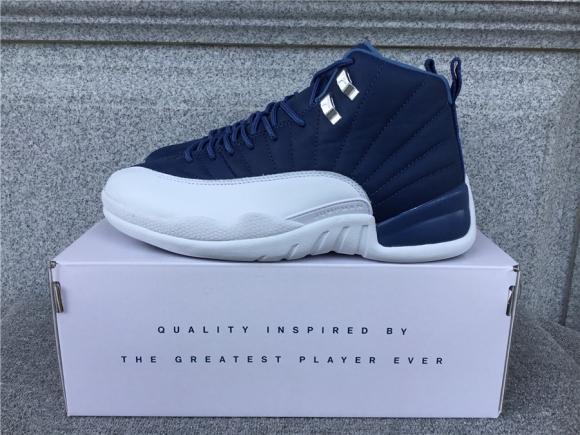 Air Jordan 12 Stone Blue