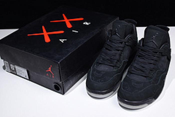 Nike Air Jordan 4 retro kaws black 930155-001 [930155 001] - $145.00 ...