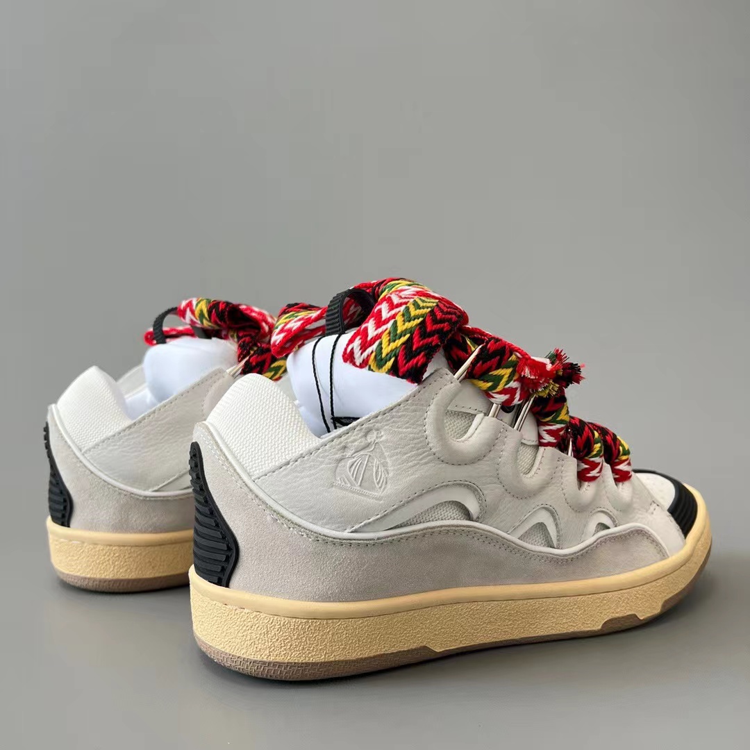 Lanvin Curb Sneaker White Multicolor [FW-SKDK02-DRAG-A2100] - $175.00 ...